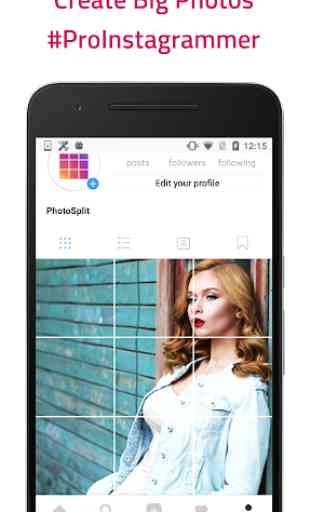 PhotoSplit - Photo Grid Maker for Instagram 1