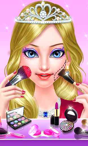 Princess Makeup Salon - jogos de meninas 2