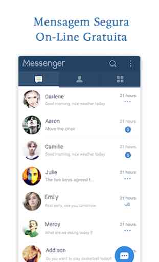 Privacy Messenger-Texto Seguro,SMS,Tela De Chamada 2