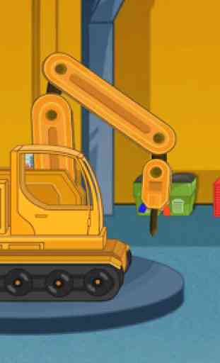 Puppy Patrol Games: máquinas de construção 1