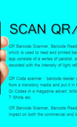 QR Barcode Scanner, Barcode Reader, QR Code Reader 3