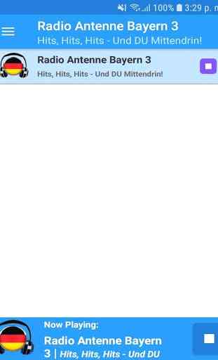 Radio Antenne Bayern 3 App DE Kostenlos Online 1
