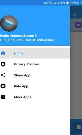 Radio Antenne Bayern 3 App DE Kostenlos Online 2