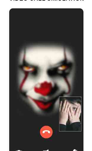scary clown fake video call 2