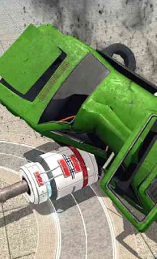 Simulador de Colisão de Carro: Acidentes de Passe 1