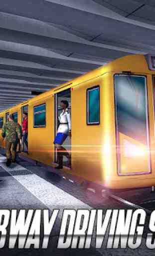Simulador de condução de metrô de Berlim 1