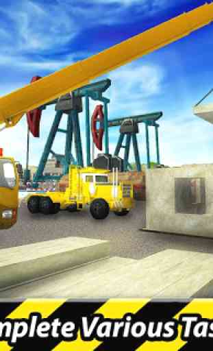 Simulador de construção de fábrica de óleo 4
