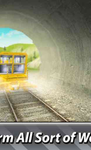 Simulador de construção de túnel ferroviário 4