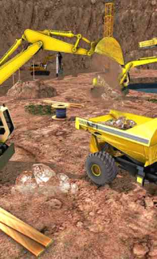 simulador de escavadeira pesado: mineração de roch 2