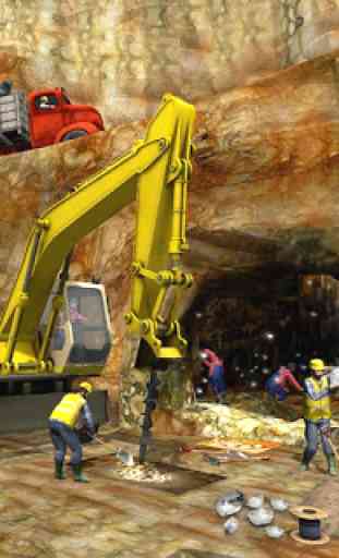 simulador de escavadeira pesado: mineração de roch 4
