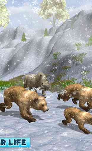 Sobrevivência da Família Urso Polar jogo de urso 2