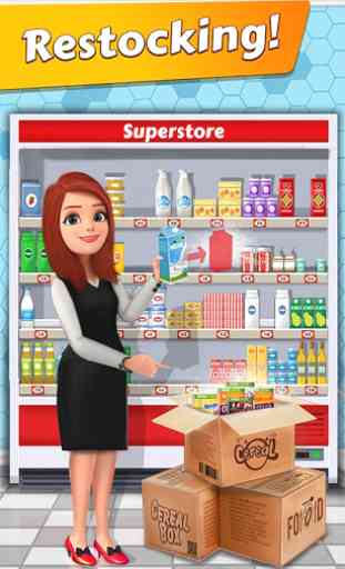 Supermercado Cash Register: Meninas Cashier Games 3