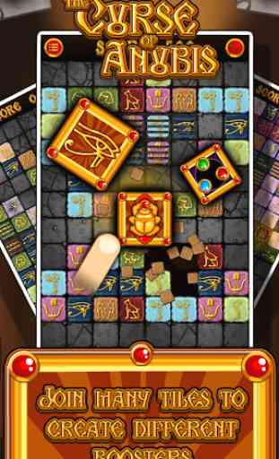 The Curse of Anubis - Swipe Puzzle Game 2
