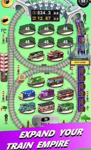 Train Merger - Idle Manager Tycoon 3