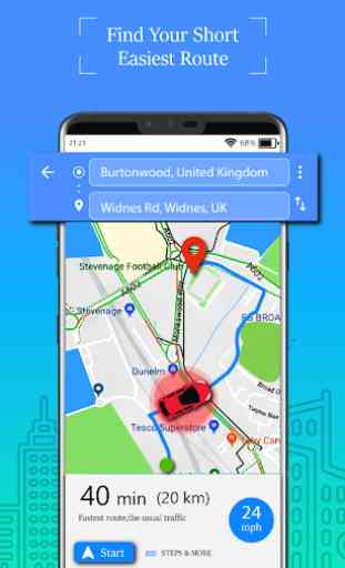 Voice GPS Driving Route : Gps Navigation & Maps 1