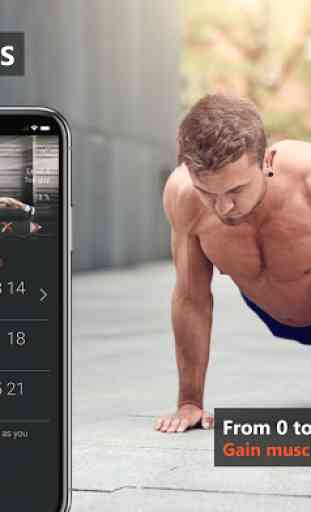 200 Push Ups - Bodyweight Workout, Fitness App 1