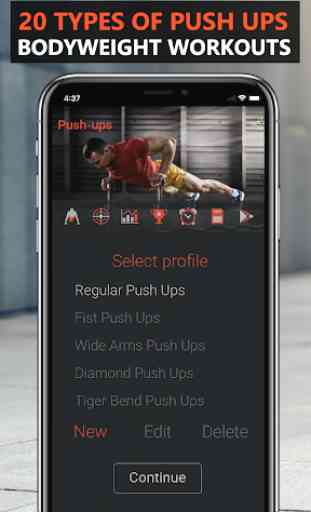 200 Push Ups - Bodyweight Workout, Fitness App 2