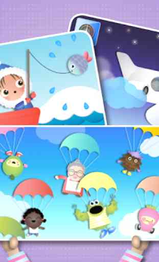 App para crianças - Jogos crianças gratis 1,2,3 3