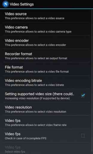 Background Video Recorder (free) 4