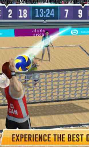 Beach Volleyball Spike Masters - spike volleyball 1