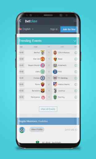 BetClan - App de Prognósticos Esportivos 2