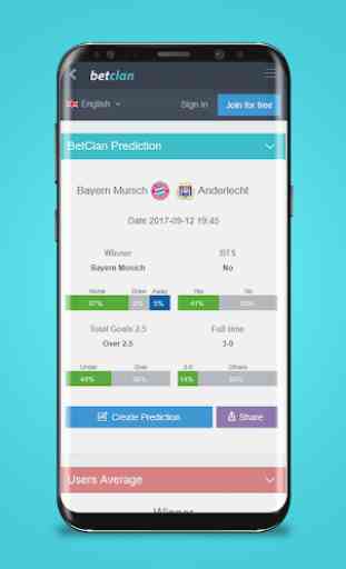 BetClan - App de Prognósticos Esportivos 3