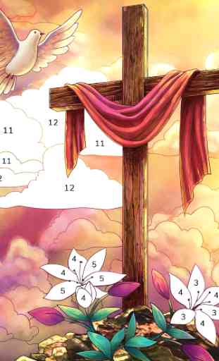 Bible Coloring - Colorir por Números 2