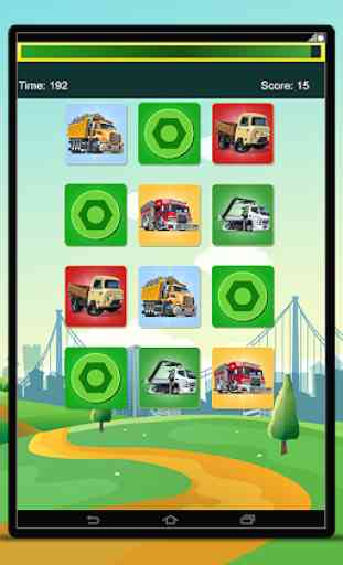 Bombeiros e caminhões: jogo para meninos 2