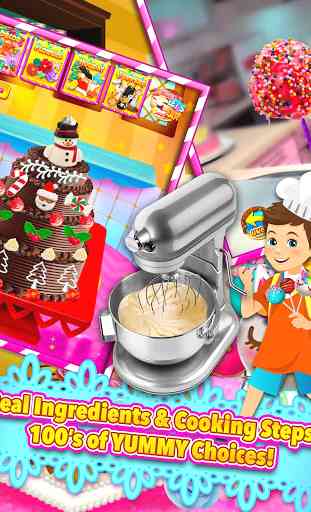Cake Maker & Cake Pops - Dessert Fun Cooking Game 4