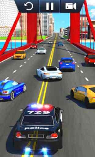 Carro de Polícia Dirigindo - Simulador de delito 3