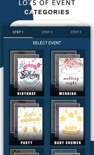 Cartão do convite Maker: Cards & Digital convida 3
