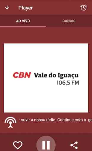 CBN Vale do Iguaçu - 106,5 FM 1