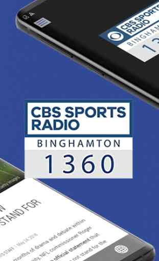 CBS Sports Radio 1360 AM (WYOS) 2
