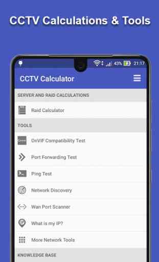 CCTV Calculator and Tools 2