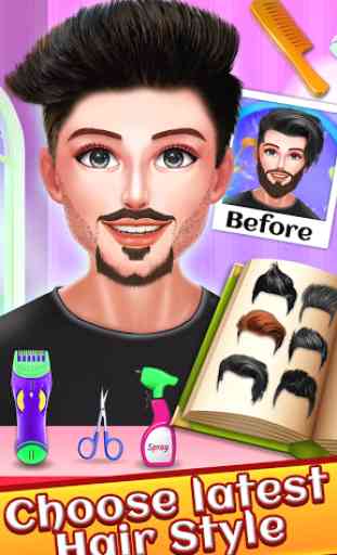 Celebrity Beard Salon Makeover - Jogo de Salão 3