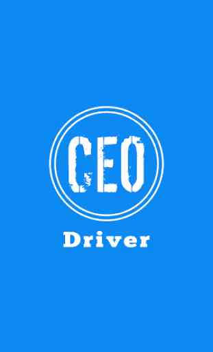 CEO CABS DRIVER - Register your taxi for business. 1
