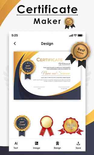 Certificate Maker - Certificate Editor With Design 3