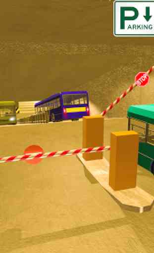 Coach Bus Parking Simulator 3D 3