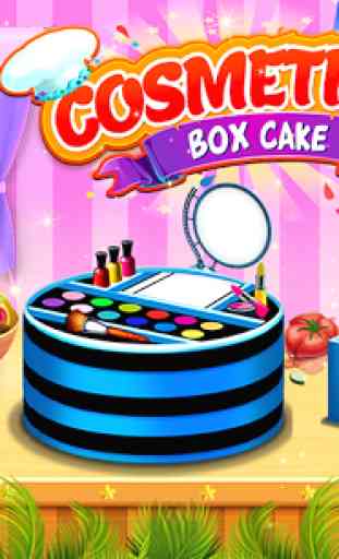Cosmetic Box Cake Maker: Craze & Cooking Games 1