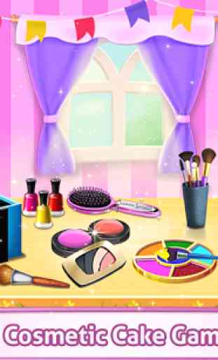 Cosmetic Box Cake Maker: Craze & Cooking Games 3