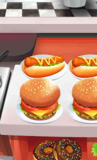 Cozinhar jogos restaurante Chef: cozinha Fast food 1