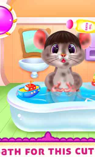 Cute Mouse Caring And Dressup 3