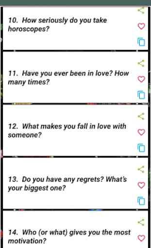 Dating Questions 3