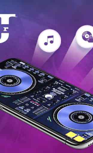 DJ Name Mixer With Music Player - Mix Name To Song 1