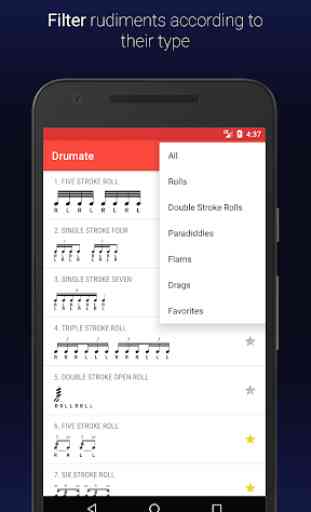 Drumate Free - Drum Rudiments 2