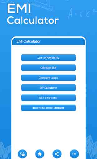 EMI Calculator - Home, Car, personal Loan, GST,SIP 1