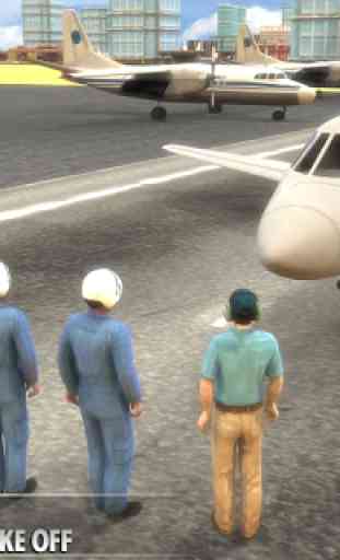 Escola de aviação simulador de vôo aprender a voar 1