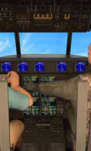 Escola de aviação simulador de vôo aprender a voar 3