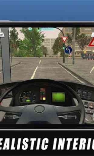 Euro Coach ônibus dirigindo Off Road simulador 4