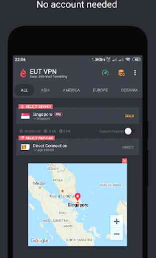 EUT VPN - Easy Unlimited Tunneling 1